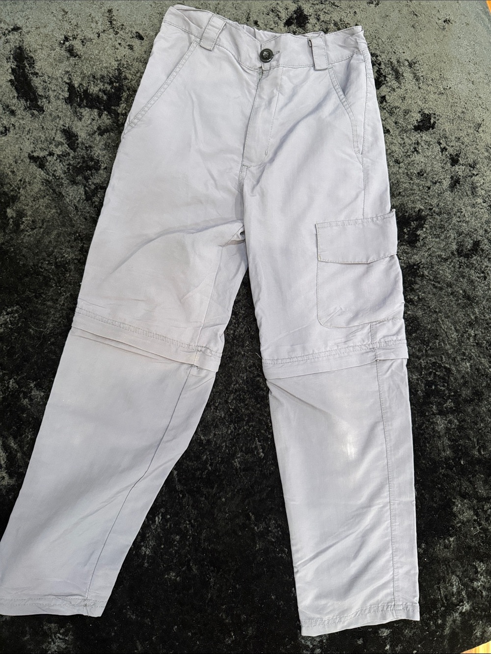 Boys Grey Hiking Pants